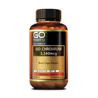 GO Healthy GO Chromium 3340mcg 120 Capsules